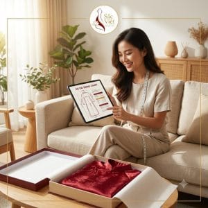 Sắc Việt – Địa chỉ may đo và cung cấp áo dài online chuẩn phom hàng đầu